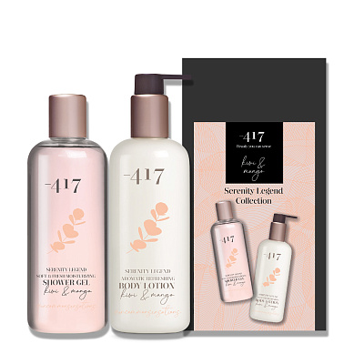 ДУО набор "Киви и Манго"  (Гель для душа 350 мл + Лосьон для тела 350 мл)