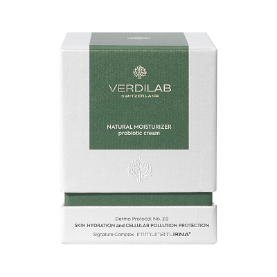 VERDILAB Клеточный Увлажняющий Крем с пребиотиками и морским комплексом 50мл