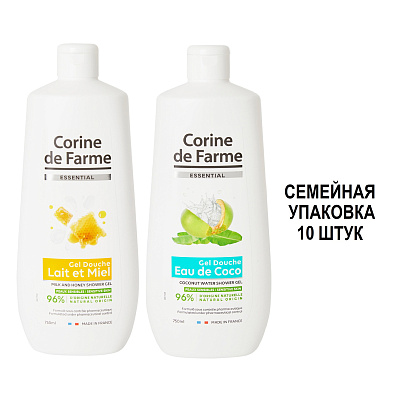 Набор"Семейный формат №4" (Крем для Душа 10 шт)