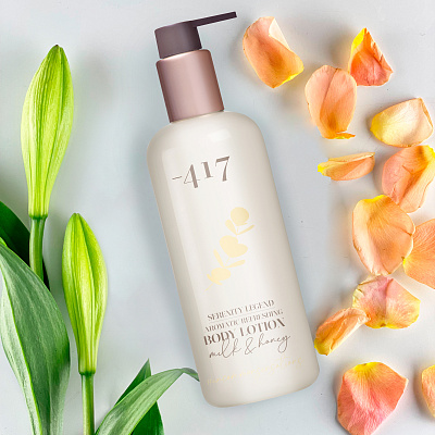 Увлажняющий лосьон для тела с минералами "Молоко и Мед", 350 мл