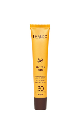 RIVIERA SUN Солнцезащитный антивозрастной флюид с тающей текстурой SPF 30 для лица, 50 мл