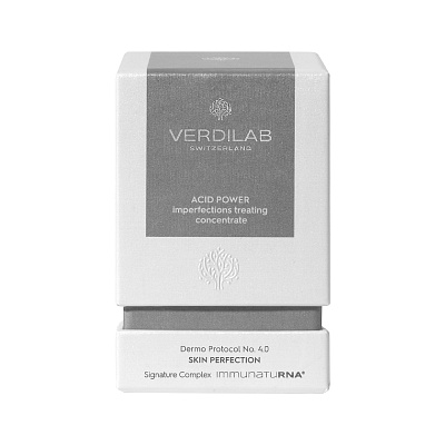 VERDILAB Интенсивный клеточный концентрат с гидроксикислотами против несовершенств кожи 15мл