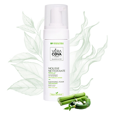 Пенка для умывания "Сияние" с Морскими Минералами и соком Бамбука, 150 мл