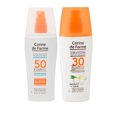 Набор Cолнцезащитный №3( спрей-экран для лица и тела)