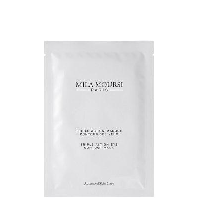 MILA MOURSI Антивозрастная Крио Маска Тройного действия со Стволовыми клетками для контура глаз (10ml)