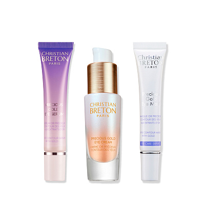 Набор Драгоценная коллекция. "Глобальный антивозрастной уход для контура глаз" 45 мл