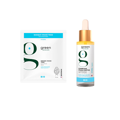 Дуэт Увлажение с маской №7 GREEN SKINCARE