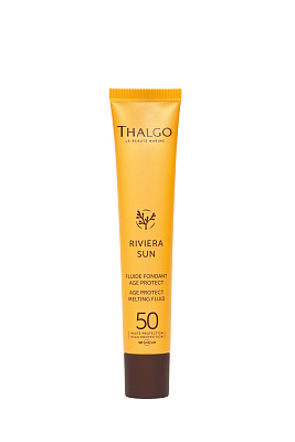 RIVIERA SUN Солнцезащитный антивозрастной флюид с тающей текстурой SPF 50 для лица, 50 мл