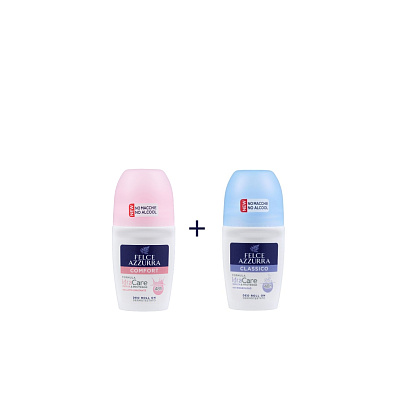 Набор FELCE AZZURRA Дезодорант-антиперспирант 48ч 2 шт 