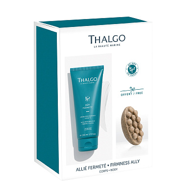 Набор "Для упругости тела": Интенсивный Подтягивающий Крем для Тела, 200 мл + Отшелушивающее Морское Мыло 150 г