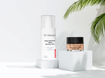 Маска для глубокой эксфолиации для чувствительной кожи с Азелаиновой кислотой Dr Sebagh 150мл