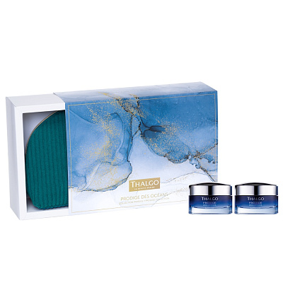 Набор Prodige Des Oceans (Интенсивный Регенерирующий Морской Крем 50мл + Интенсивная Регенерирующая Морская Маска 50мл + Косметичка)