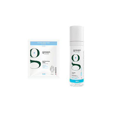 Дуэт Увлажение с патчем №6 GREEN SKINCARE