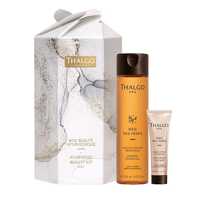 Набор Aurvedic Beauty Kit (Mer Des Indes Ароматическое Масло для Душа 150 мл + MER DES INDES Увлажняющий Шелковистый Бальзам 30 мл)