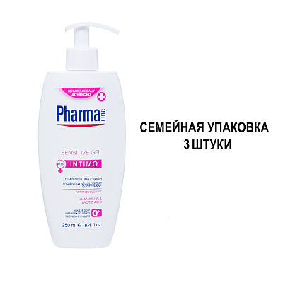 Семейный формат: Гель для Интимной Гигиены, 250 мл (набор из 3 шт)