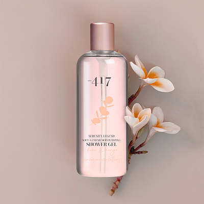 Освежающий и увлажняющий гель для душа с минералами "Киви и Манго", 350 мл