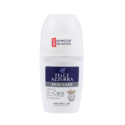 Шариковый дезодорант антиперспирант "Уход за кожей" с Белым чаем 50 мл