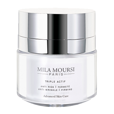 MILA MOURSI Глобальный антивозрастной крем тройного действия с комплексом ММ-5 (50ml)