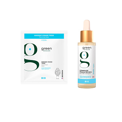 Дуэт Увлажение с маской №8 GREEN SKINCARE