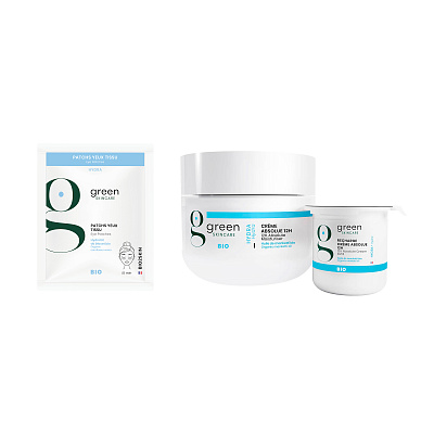 Дуэт Увлажение с патчем №1GREEN SKINCARE