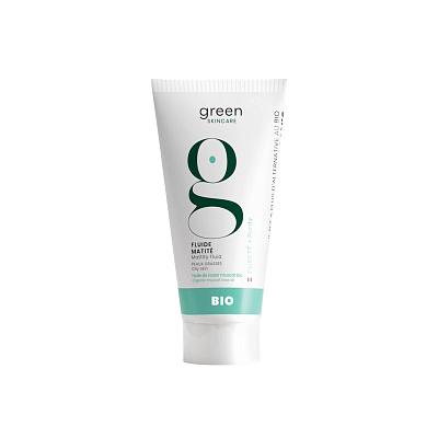 GREEN SKINCARE PURITY Матирующий флюид с кремнием и шиповником 50 мл