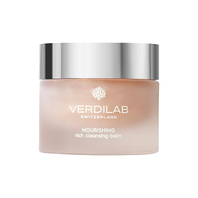 VERDILAB Набор "Роскошный очищающий бальзам для лица и полотенце из бамбукового волокна" 25 x 25 см