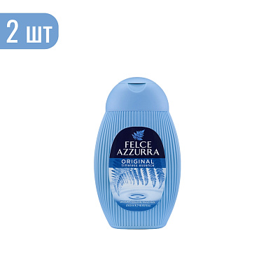Набор FELCE AZZURRA Гель для душа парфюмированный "Неповторимый аромат блаженства" *2 шт