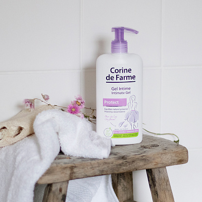 Гель для душа для интимной гигиены с пребиотиками 250мл