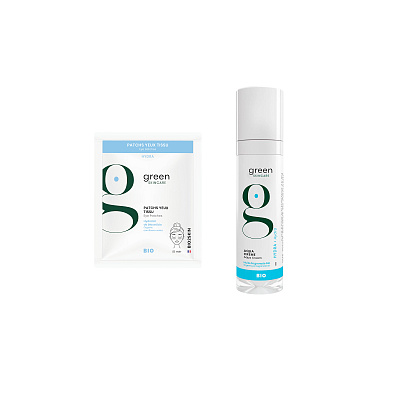 Дуэт Увлажение с патчем №4 GREEN SKINCARE
