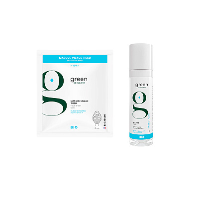 Дуэт Увлажение с маской №6 GREEN SKINCARE