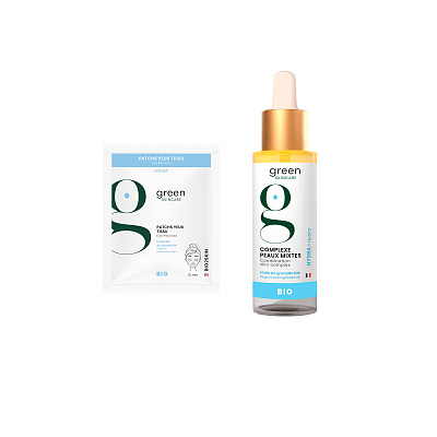 Дуэт Увлажение с патчем №7 GREEN SKINCARE