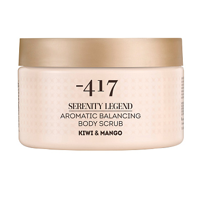 Скраб для тела с солью Мертвого моря "Киви и Манго" 450гр