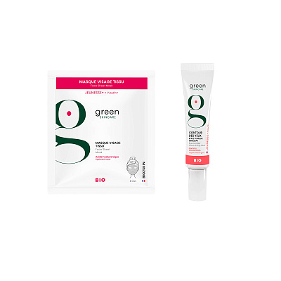 Дуэт Антивозрастной с маской  №3 GREEN SKINCARE