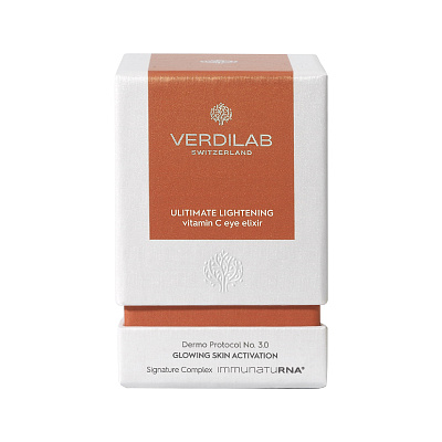 VERDILAB Клеточный Эликсир для контура глаз с витамином С для упругости и сияния 