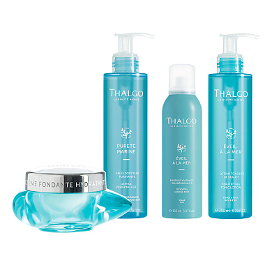 Набор косметики Thalgo для очищения и увлажнения кожи 600 мл