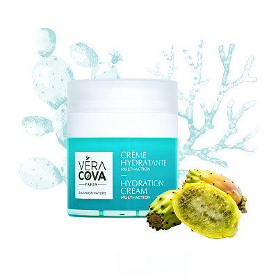 Увлажняющий крем против первых морщин c Гиалуроновой кислотой и экстрактом Баобаба, 50 мл